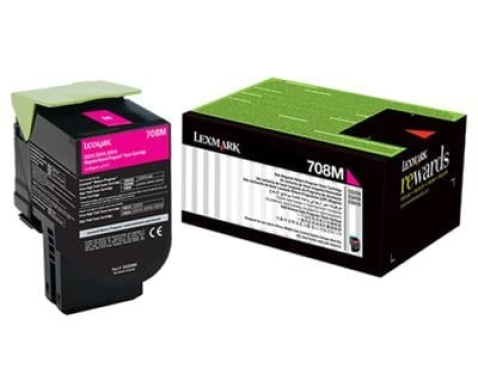 Lexmark 75M5HM0 Yüksek Kapasiteli Kırmızı Toner